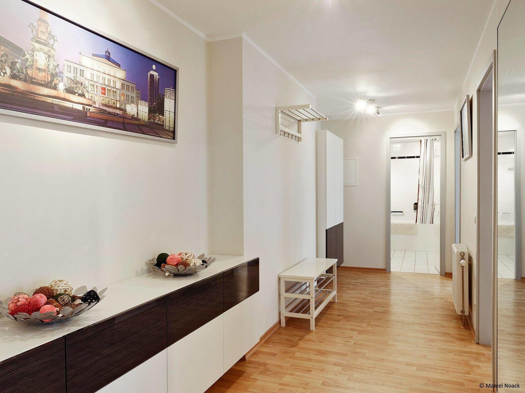 City Park Apartments - #11.01 - Elegante Suite Mit Tiefgarage ไลป์ซิก ภายนอก รูปภาพ